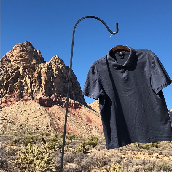 SOLD!CALVIN KLEIN Men’s Short Sleeve Polo Shirt. - Picture 2 of 6